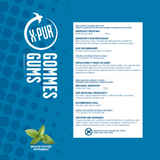 X-PUR Gums 100% Xylitol (Peppermint - Small bottles) - Oral Science Boutique