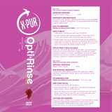 X-PUR Opti-Rinse Plus — 0.05% NaF 1 L — Grape - Oral Science Boutique