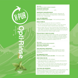 X-PUR Opti-Rinse Plus — 0.2% NaF 1 L — Mint - Oral Science Boutique