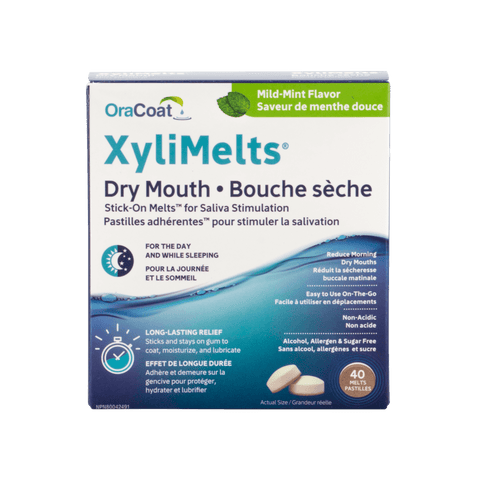 XyliMelts Adhering Pastilles — Mild-mint