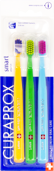 CURAPROX CS Smart Ultra soft — 3-pack - Oral Science Boutique