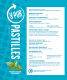 X-PUR Pastilles 100% Xylitol (Peppermint - Bags) - Oral Science Boutique